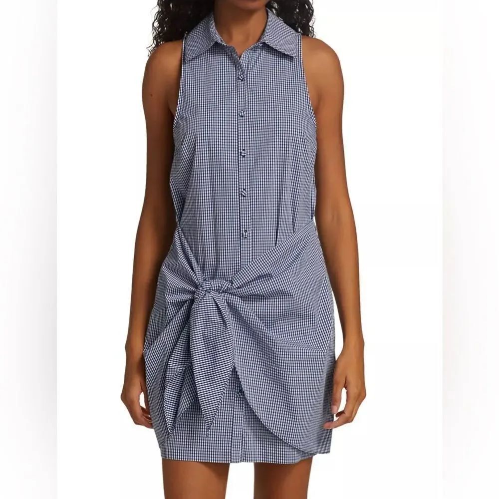 Cinq à Sept Gaby Tie Detail Sleeveless Dress size 2